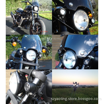 10W HID LED Daytime Running Light Used for Autos, Motorcycle Offroad 4*4 ATV 4WD SUV CE RoHS IP68